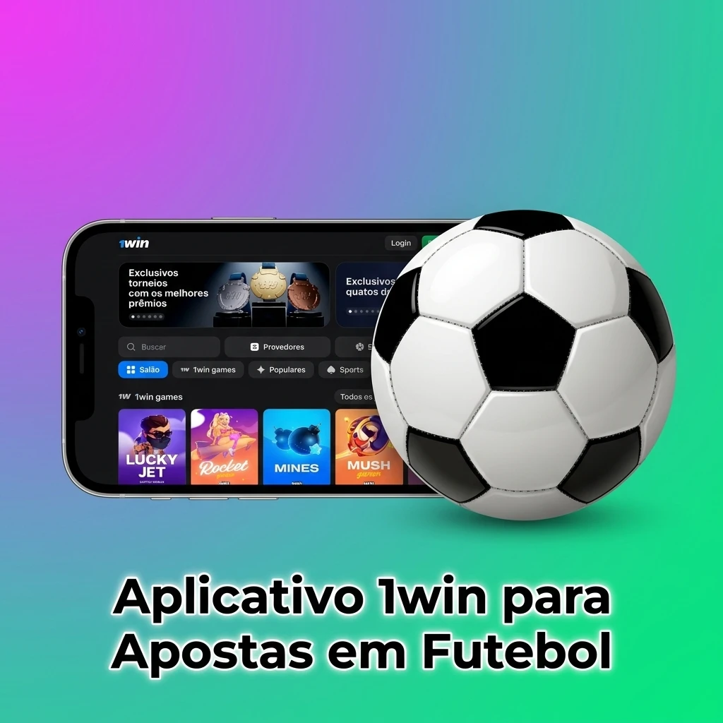 Aplicativo 1win para apostas em futebol no Android e iOS com odds ao vivo e mercados acessíveis