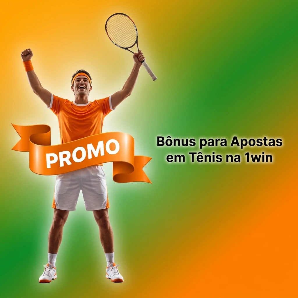 Bônus de boas-vindas 1win para apostas em tênis com requisitos de rollover e odds mínimas