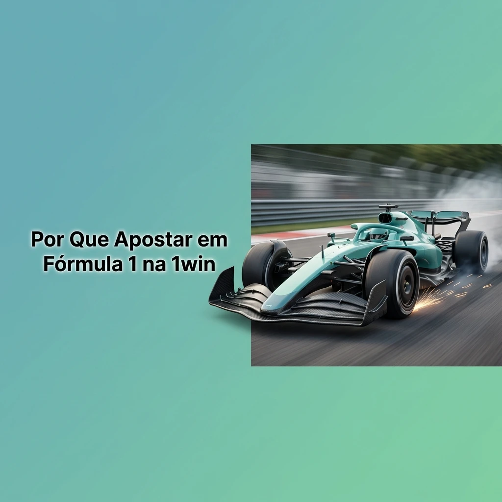 Plataforma 1win para apostas em Fórmula 1 com cotas ao vivo, mercados variados e pagamentos via Pix em BRL